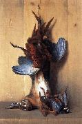 OUDRY, Jean-Baptiste Still-life with Pheasant oil painting on canvas